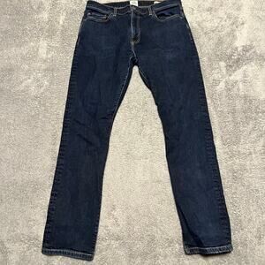 Flint And Tinder Jeans Men’s 34 x32 Slim Fit Stretch Blue Denim Pants